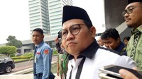 PKB mengusulkan pendaftaran capres/cawapres dimajukan. Kogasma Partai Demokrat pun menilai PKB kebelet untuk memajukan sang ketum, Muhaimin Iskandar (Cak Imin), di Pilpres 2019. Kayaknya PKB takut dan kebelet supaya Cak Imin jadi wapres hahahaha, ujar Deputi Bidang Media Kogasma PD Putu Supadma Rudana. (Foto: Cak Imin - Gibran Maulana/detikcom).