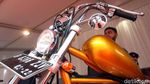Motor Chopper Jokowi dan Cafe Racer Gibran Mejeng di IIMS 2018