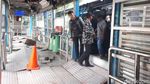 Foto: Penampakan Halte TransJ Simprug Rusak Berat Dihantam Truk