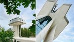 Keren! Rumah Mirip Pesawat Luar Angkasa Mendarat di Tengah Hutan