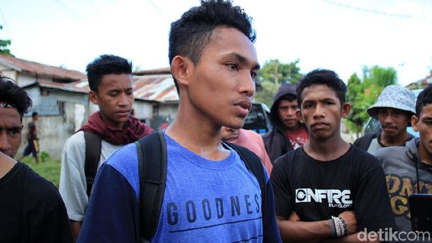 Fahril, pelajar dari SMU Negeri 1 Sanana (Randy/detikTravel)