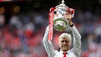 Selama di Arsenal, Arsene Wenger mencatat 704 Kemenangan dan mempersembahkan 17 Titel (Lee Smith/File Photo/Action Images via Reuters)
