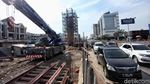 Imbas Pembangunan Jalan Tol, Kelapa Gading Mengular