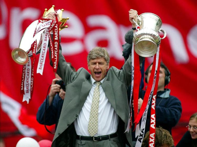 Foto: Momen-momen Terbaik Arsene Wenger di Arsenal