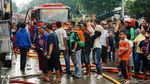 Kebakaran Kios di Kemayoran Berhasil Dipadamkan