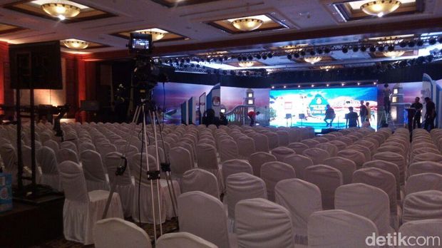 Begini Penataan Tempat Duduk untuk Pendukung Debat Pilgub Jateng