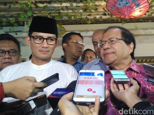 Bertemu Sandiaga, Rizal Ramli Deklarasi Jadi Capres 2019
