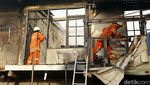 Kebakaran Kios di Kemayoran Berhasil Dipadamkan