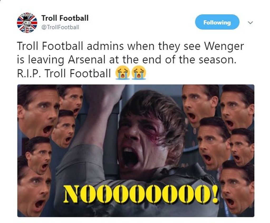Meme Lucu Dan Sedih Iringi Kepergian Wenger Foto 5