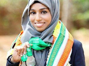 Foto: Majiziya Bhanu, Bodybuilder Asal India yang Konsisten Berhijab