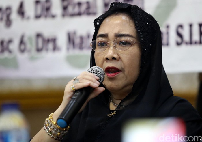 Dialog Kebangsaan 2019 Presiden Harapan Rakyat digelar di kawasan Mampang Prapatan, Jakarta Selatan, Jumat (20/4/2018). Tedjo Edhy Purdjiatno, Natalius Pigai, Syarwan Hamid, dan Rachmawati Soekarnoputri menjadi pembicara.