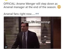 Meme Lucu dan Sedih Iringi Kepergian Wenger