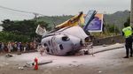 Penampakan Heli Jatuh di Morowali yang Angkut Warga China