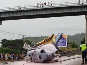 Petaka Heli Pengangkut Warga China di Morowali