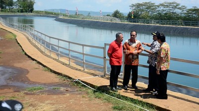 Pembangunan Embung Air di Wonogiri