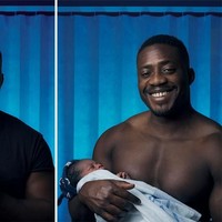 Tidak hanya wanita yang kehidupannya berubah setelah jadi ibu. Pria pun demikian. Seorang fotografer asal London, Tom Oldham, menghabiskan 72 jam di rumah sakit untuk mengabadikan momen sebelum dan setelah seorang pria menjadi ayah. Perbedaannya menakjubkan! Ini salah satunya, Hector Adembo, pria berusia 32 tahun asal Bromley. Foto: Dok. Tom Oldham/BoredPanda