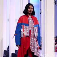 Fashion show koleksi busana ESMOD Jakarta yang terinspirasi karakter Marvel di Fashion Nation 2018, Senayan City, Jakarta, Selasa [17/4/2018]. [Foto: Mohammad Abduh/Wolipop]