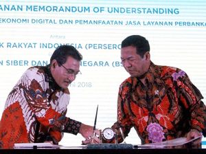 BRI Gandeng BSSN Tingkatkan Ekonomi Digital