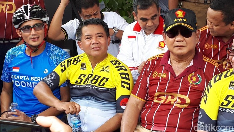 Bersepeda Bareng ke Milad PKS, Sandiaga: Prabowo Bilang Seru Bersepeda Bareng ke Milad PKS, Sandiaga: Prabowo Bilang Seru