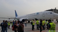 Kegiatan ini berlangsung pada hari ini, Sabtu (21/4/2018) dengan mengajak terbang PP Jakarta-Yogyakarta (Syanti/detikTravel)