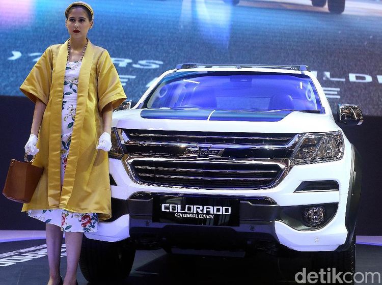 Gaharnya Chevrolet Colorado Centennial di Ajang IIMS 2018
