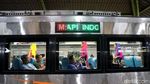 Kartini Menyapa Penumpang di Stasiun Gambir