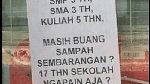 Tulisan-tulisan Kocak Sekaligus Bikin Orang Nggak Jorok Lagi