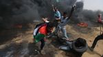 Situasi Bentrok di Perbatasan Gaza-Israel yang Tewaskan 4 Orang