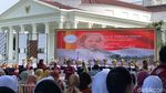 Hari Kartini! Iriana-Mufidah Kalla Berkebaya Pink di Istana Bogor