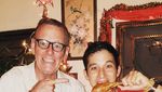 Intip 10 Pose Tampan Mike Lewis Saat Bikin Kue dan Makan Bareng Anak