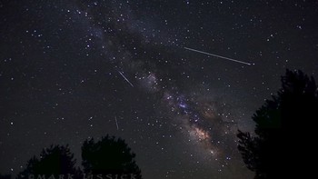Terlebih, pada malam dini hari nanti adalah memasuki puncaknya. Foto: via Space.com