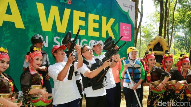 Ajang 'A Week in Songgon' Dimulai, Bisa Rafting dan Panahan di Sini