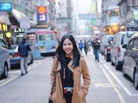 Foto liburan Tania di Hong Kong