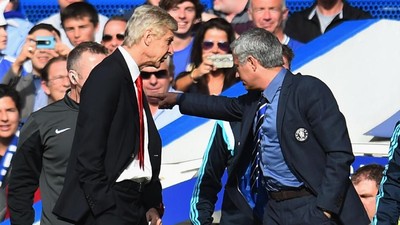 Mourinho vs Wenger dalam Rekaman Lensa