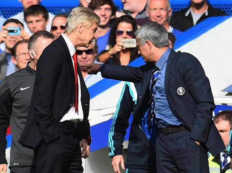 Mourinho vs Wenger dalam Rekaman Lensa