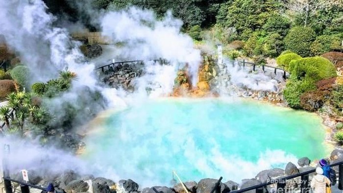 Jigoku, sumber dan pemandian air panas di Jepang