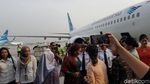Foto: Menteri Susi nan Anggun di Kartini Flight