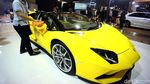Eksotisnya Lamborghini Kuning Seharga Rp 18 Miliar di IIMS 2018