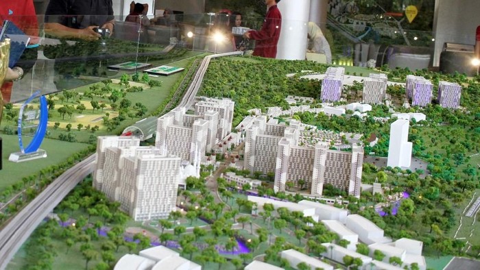 Agung Podomoro Land mulai memperkenalkan Transfer Point Transit Oriented Develepment (TOD) Gunung Putri di kawasan Podomoro Golf View, Cimanggis.