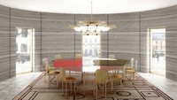 Proyek dengan nama 3D Housing 05, ini dibangun oleh sebuah robot portabel. Inhabitat/Istimewa.