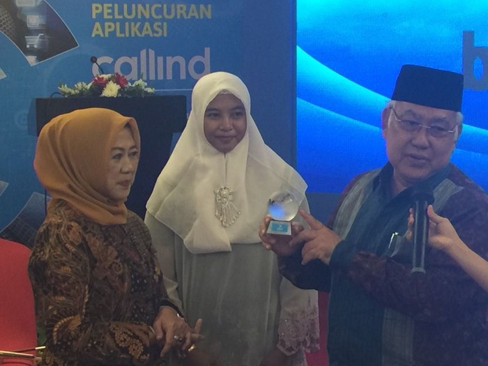 Prosesi peluncuran aplikasi Callind di Jakarta. Foto: kominfo Prosesi peluncuran aplikasi Callind di Jakarta. Foto: kominfo