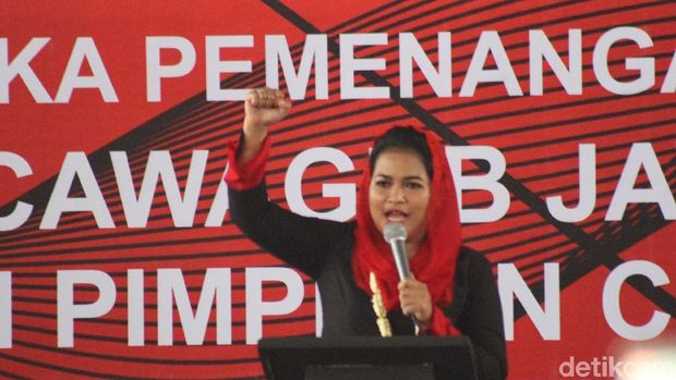 Rakercabsus PDIP Sidoarjo, Puti Minta Kader Bergerak Door to Door