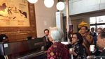 Bos IMF dan Sri Mulyani Minum Kopi Khas Indonesia