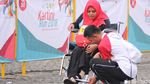 Antusias Para Penyandang disabilitas di Kartini Run 2018