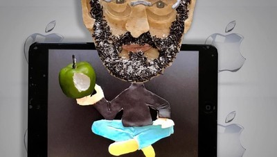 Wouw! Seniman Ini Ubah Roti Jadi Sosok Steve Jobs hingga Albert Einstein