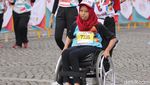 Antusias Para Penyandang disabilitas di Kartini Run 2018