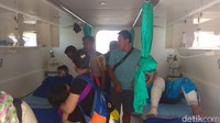 Kapal mengangkut 47 personel Dishub DKI untuk keperluan pembinaan personel di Pulau Pramuka./Foto: Istimewa