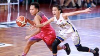 Berlaga di GOR GMC, Cirebon, Sabtu (21/4/2018), Fever mendapat perlawanan yang ketat dari Merpati. Istimewa/Srikandi Cup.