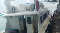Kapal itu bertolak ke Kepulauan Seribu dari dermaga 22 Marina Ancol pada Sabtu (21/4) kemarin.  