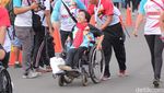 Antusias Para Penyandang disabilitas di Kartini Run 2018